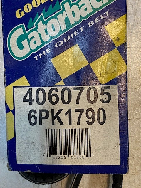 Goodyear Gatorback Poly-V The Quiet Belt 4060705 | 6PK1790 Nascar Performance