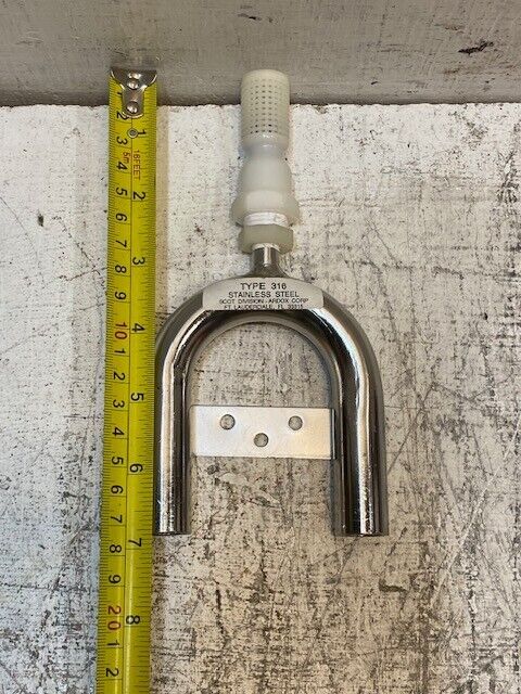 Anti Siphon Valve Vented Loop Type 316 Stainless Steel 16mm Bore 19mm OD