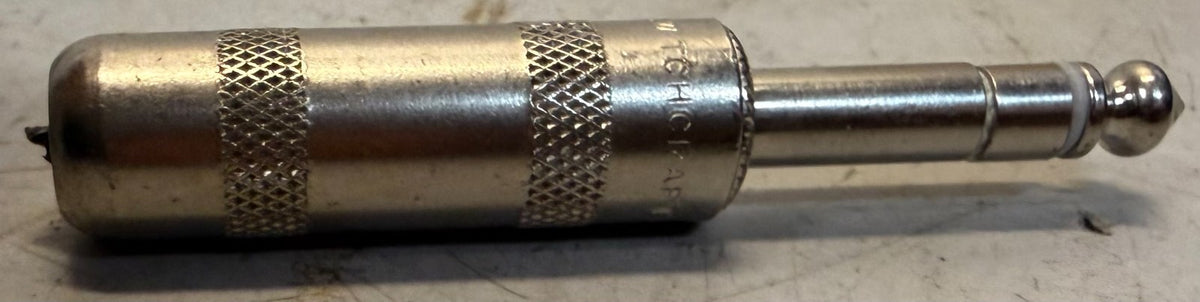 4 Quantity Switchcraft Mono TS Connector Plugs 1/4In Phone Jack Ends