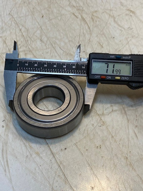 2 Quantity of National 306-SS Sealed Single Row Radial Ball Bearings (2 Qty)