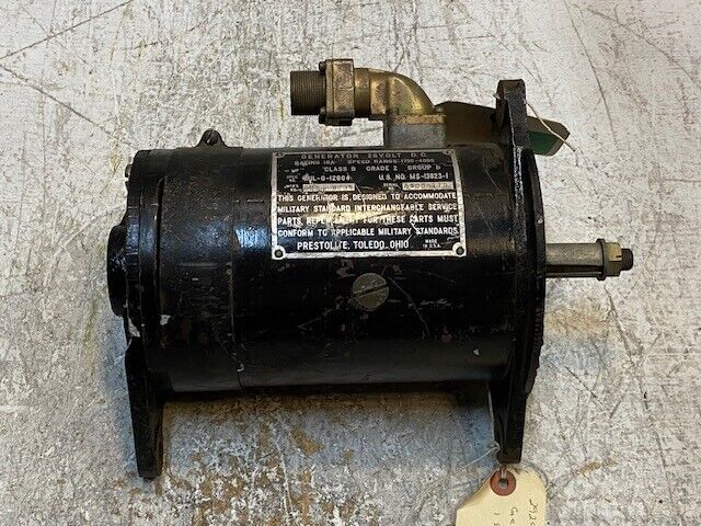 Military Engine Generator 2920-00-391-2989 28V Class B Grade 2 Group B