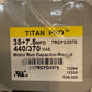 2 Qty of Titan Pro Capacitors TRCFD3575 | 35+7.5MFD 440/370VAC 50/60Hz (2 Qty)