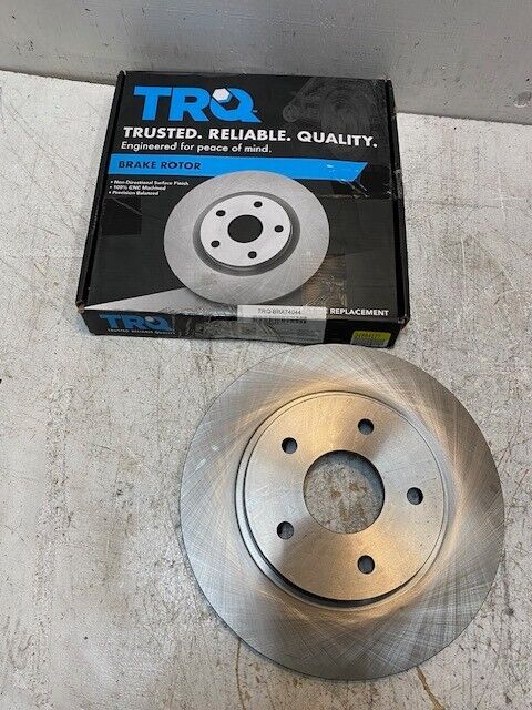 TRQ Brake Rotor BRA74044 | 53050 | 201028 Min Thk 10.4 MM