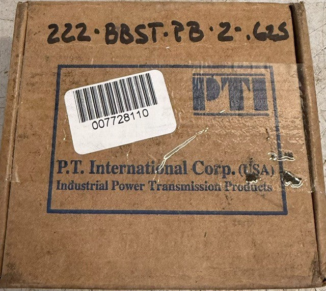 PT International Mounted Pillow Block Bearing RAK203-10A-40 Cast Iron Housing