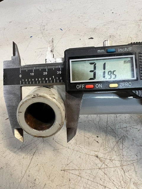 Double Acting Hydraulic Cylinder Clevis Mount Welded 28.82mm Bore 18-1/4' Length
