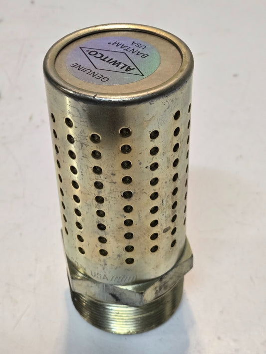 Alwitco Bantam Muffler B168 | 5.5" Long 2" MPT 60.3mm Hex 46.2mm ID