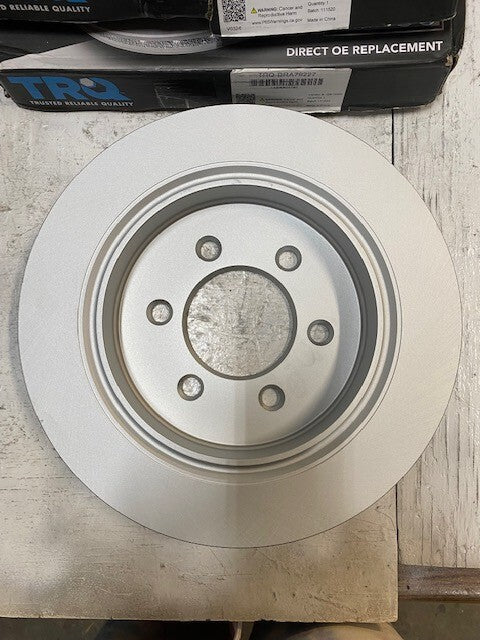 Set of 2 TRQ G-Coated Premium Disc Brake Rotors BRA79227 (2 Quantity)