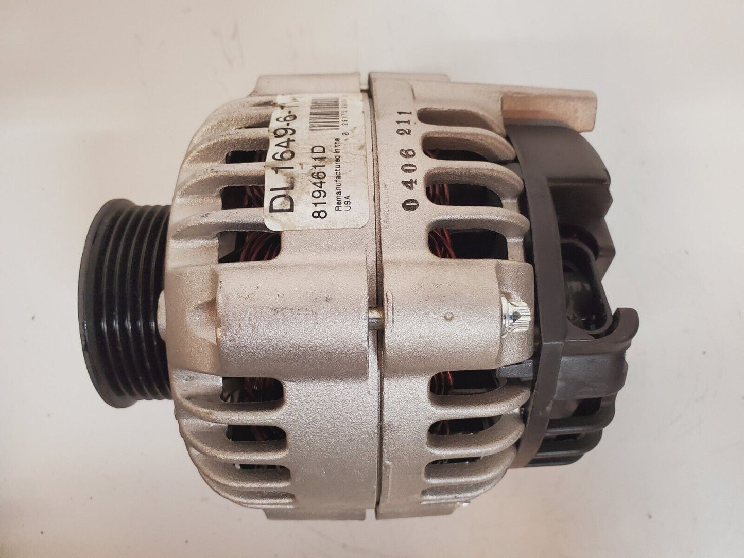 Delco Remy Remanufactured Alternator DL1649-6-11 | 8194611D | 0406211