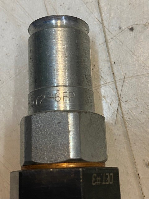 Parker NS-372-6FP Valve Hydraulic Quick Connect Nipple 3/8 NPSF