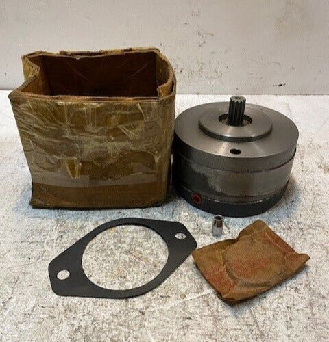 Hub Gear Hydraulic Clutch Brake Motor 37285V 22mm 13-Spline 7" Dia. 6" Tall