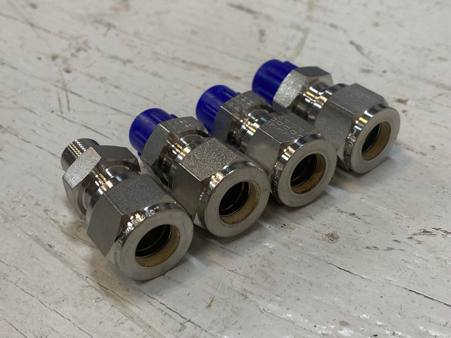 4 Gyrolok 316 Male Connectors (4 qty)