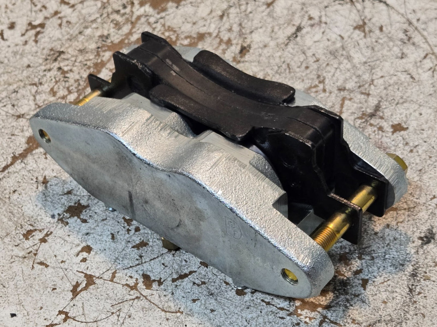 Brake Caliper and Pads 100449 | 8 1/4" Long 4" Wide 3 1/2" Tall