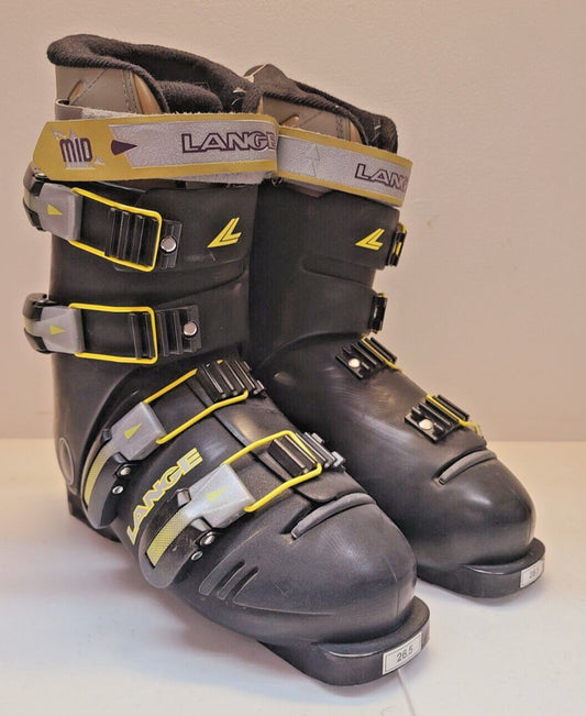 Lange Downhill Ski Boots Mid 4.61 | Yellow 26.5 | 3076791 | C30767595
