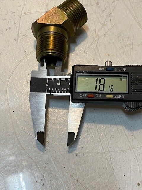 18 Quantity of 45 Degree Brass Elbow Fittings 26mm Thread 18mm ID (18 Quantity)