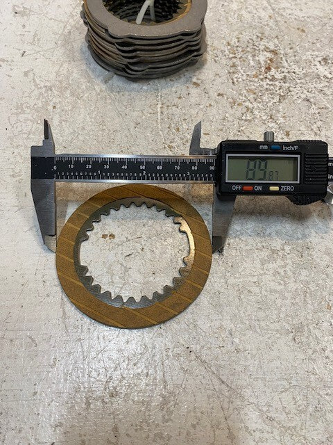 Set of 8 Clutch Disc Kits 68mm Bore 92mm OD 24 Teeth