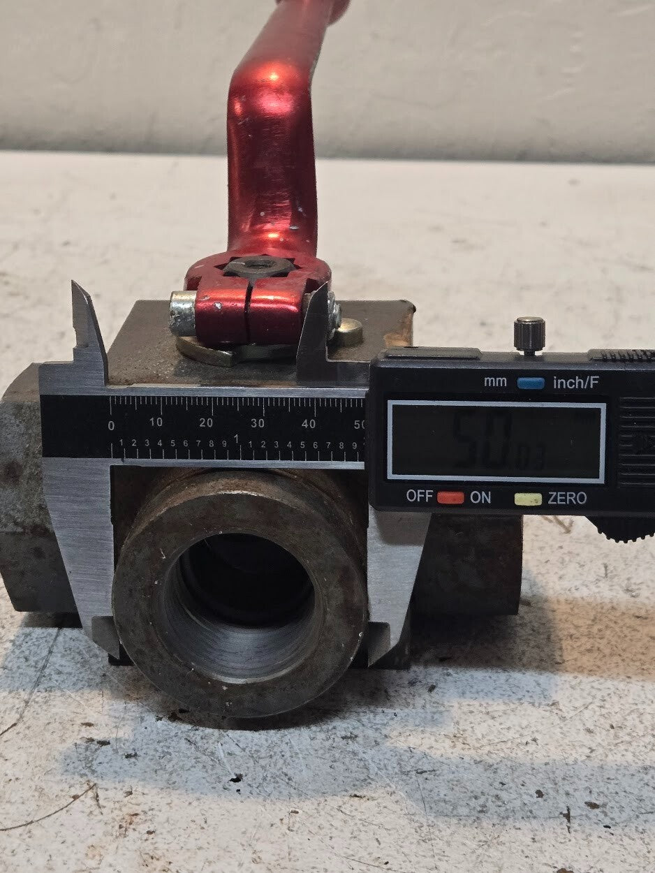 Hydac Hydraulic Ball Valve 3K-25NPT-L-1114 | 398012-1 | 315 Bar 4500 PSI