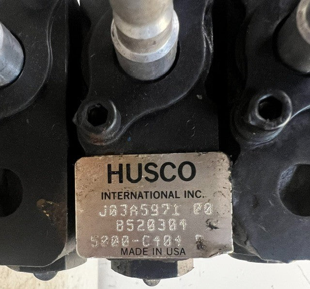 Husco 3-Spool Hydraulic Control Valve J03A5971 | 8520304 | 5000C404 Assembly