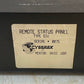 Cyberex Remote Status Panel Type SIV Serial 0075