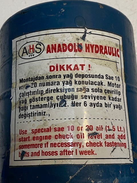 Anadolu Hydraulic Filter Drier 5" Diameter 57mm Bore 7mm Bore 11mm Bore