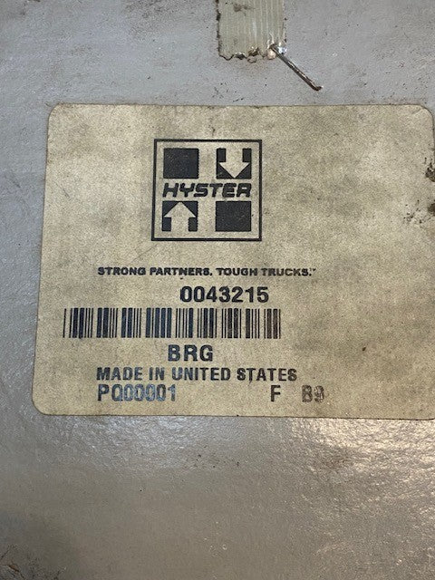 Hyster SKF 0043215 Mast Bearing Forklift Part FA12254E | 6215 | 75x130x25mm