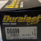 Duralast DG699 Gold Ceramic Disc Brake Pad Set of 4