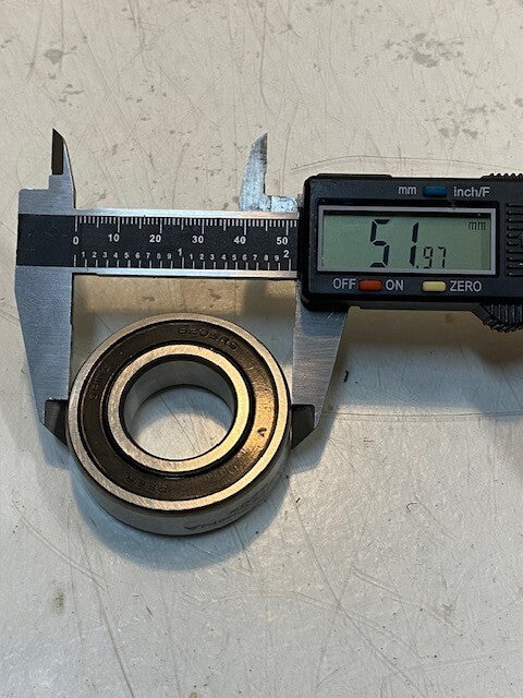 5 Quantity of Peer Bearings 6205-2RS-C3 | 6205RS | 52mm OD 25mm Bore (5 Qty)