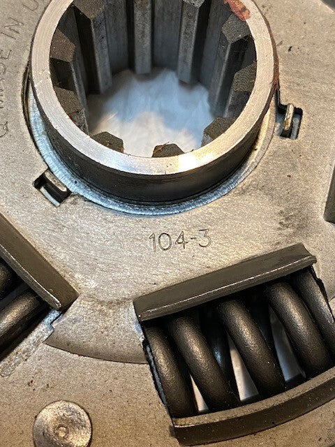 QH Clutch Friction Disc C315AF | 104-3 | 29mm Bore 9" Diameter