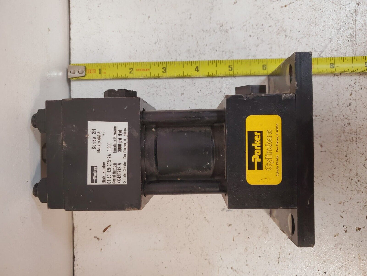 Parker Cylinders Series 2H 01.50 H2HCTS19A 0.500