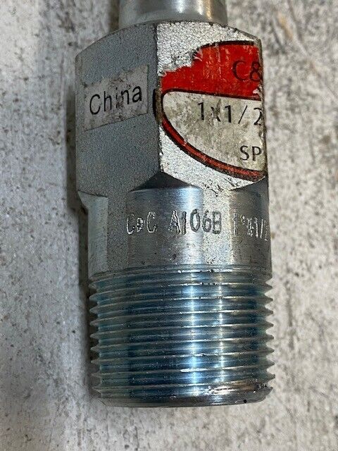 C&C Pipe Fitting 1x1/2 XH, SP05, A106B, 192N