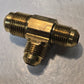 10 Quantity of BrassCraft 44-8-6-6 Flare Reducing Tees 1/2"x1/2"x3/8" (10 Qty)