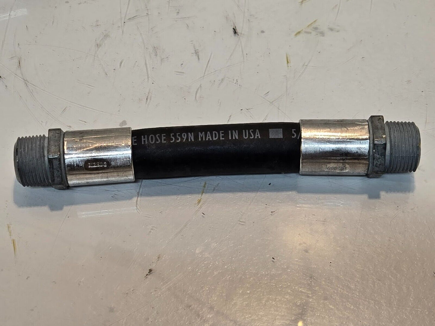 3 Quantity of 6" Hose Connectors for 5/8" Hose | GN2802 | 3/4" NPT (3 Quantity)