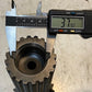 Sun Planetary Gear Prop Shaft Pinion Shaft 11" L 20-Teeth 93mm Big End 66mm End