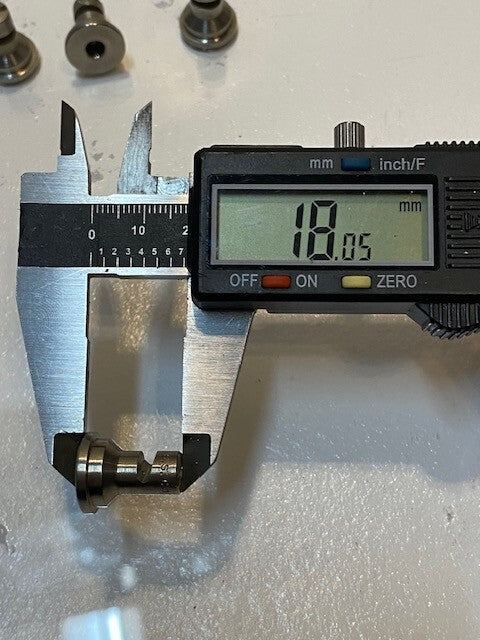 8 Quantity of AG-Chem Quick Couplers AG001303 | 18mm L 15mm Head Dia. (8 Qty)