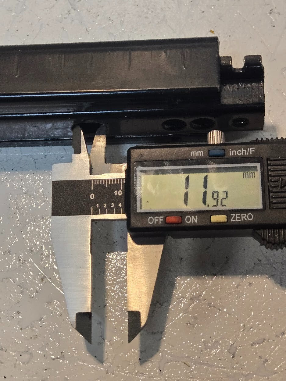 Seat Sliders for Recaro | 14 1/4" Track Length 1 1/2" Width 7/8" Depth