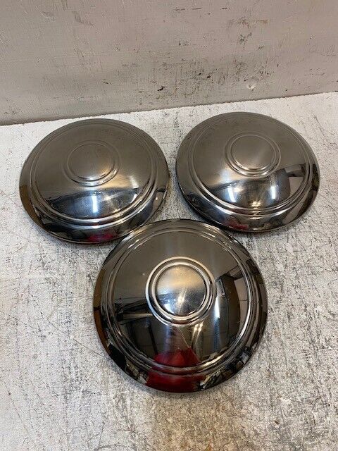 3 Quantity of Wheel Rim Center Chrome Hub Caps 71-1003S (3 Quantity)