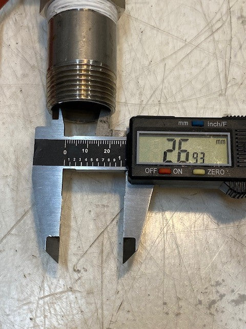 HS Univers DN25 PN30 Ball Valve w/ Brass Inlet/Outlet HS MS58