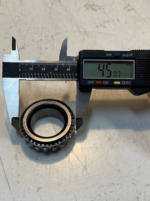 9 Quantity of Peer L44649 Tapered Roller Bearing Cone 45mm OD (9 Quantity)