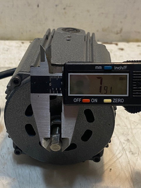 Foredom Motor 6-1/4" Long 3-3/4" Wide 8mm Shaft Dia.