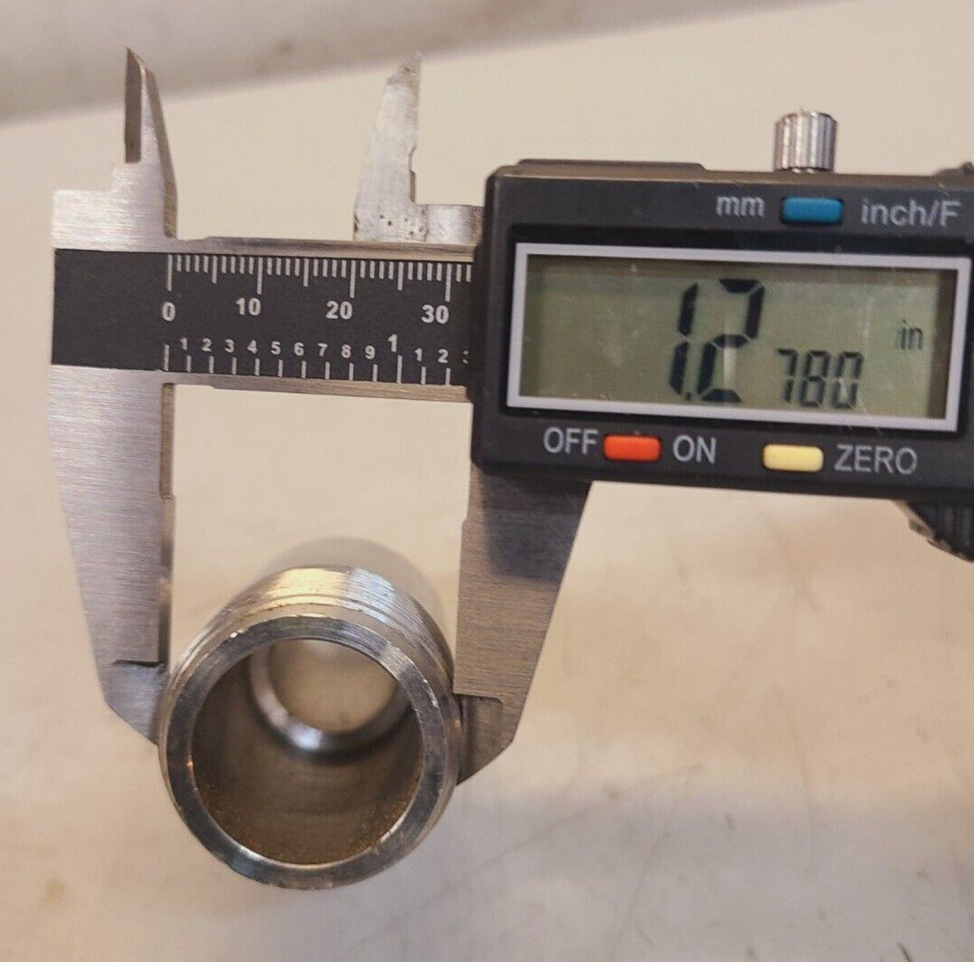 2 Quantity of Steel Heavy Swage Nipples 1 x 3/4 | S/80 SP-95 | 08037 (2 Qty)