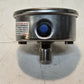 Ashcroft 1008 60mm Pressure Gauge 0-100 PSI | 2-11/16" OD | 1/4" NPT Back Mount