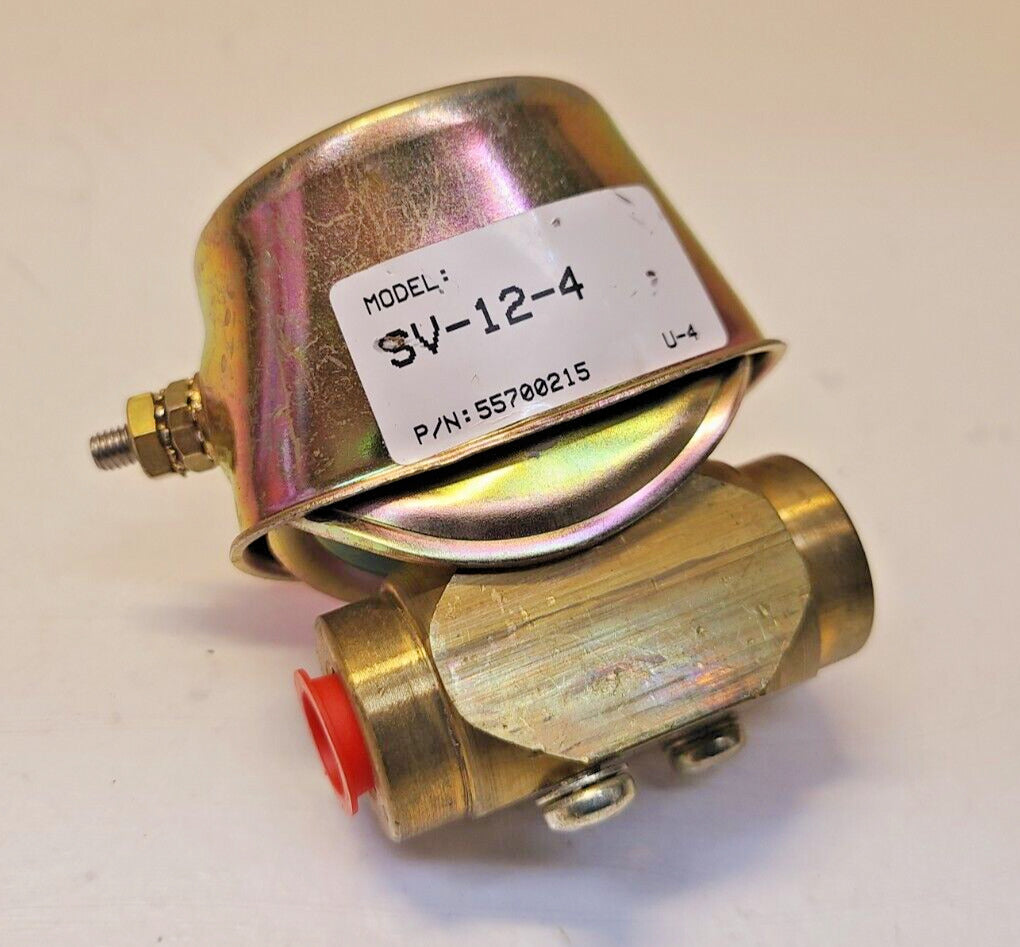 Murphy Valve Diesel Fuel Shutoff Valve Model SV-12-4 | 55700215 | 12 VDC  10 W