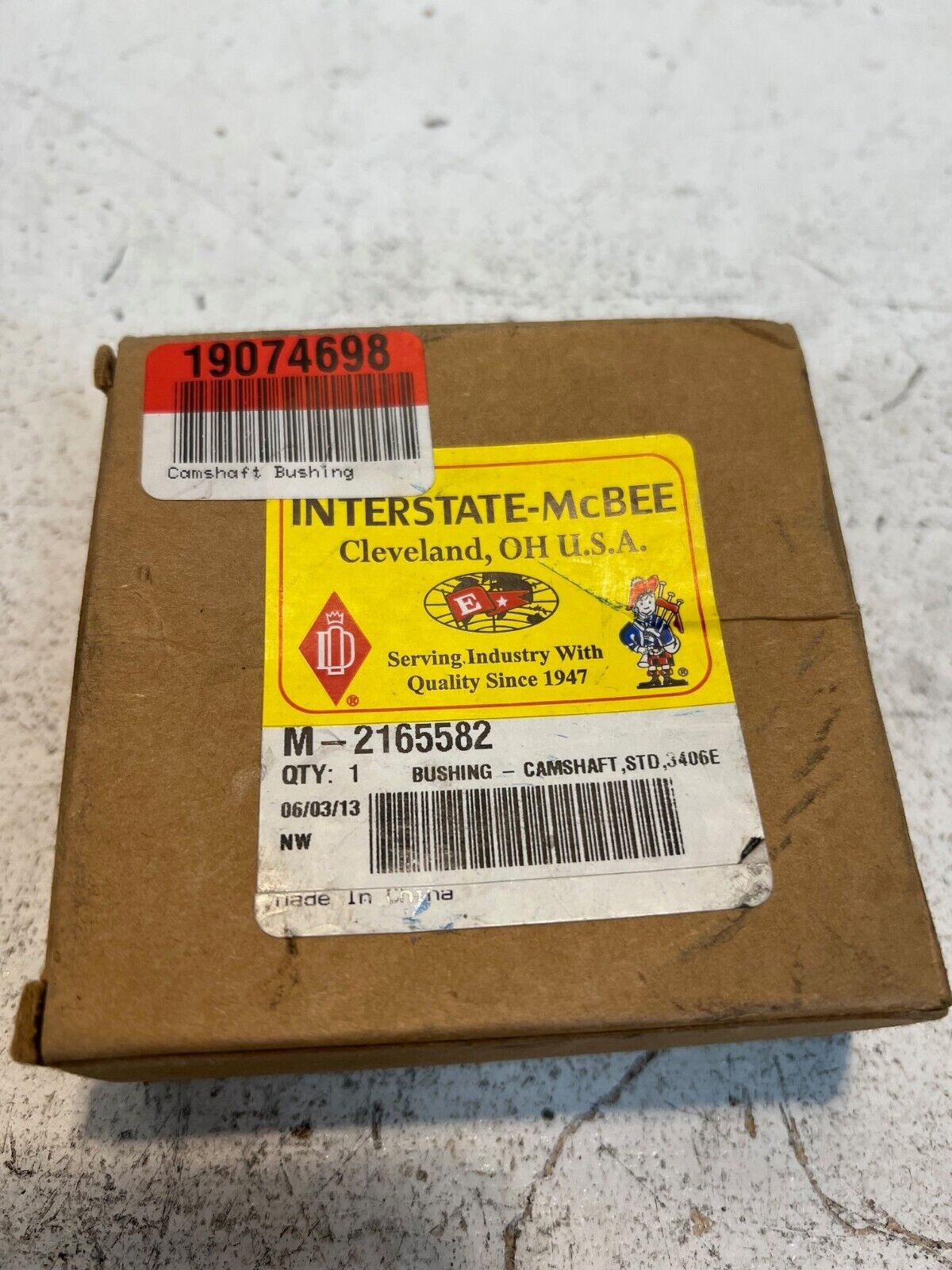 M-2165582 Cam Shaft Bushing 19074698 Interstate-McBee