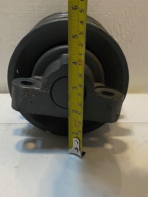 Bottom Track Roller for Excavator 8" Long 5-1/2" Dia. 14mm Holes