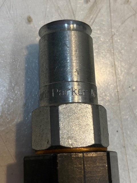 Parker NS-372-6FP Valve Hydraulic Quick Connect Nipple 3/8 NPSF