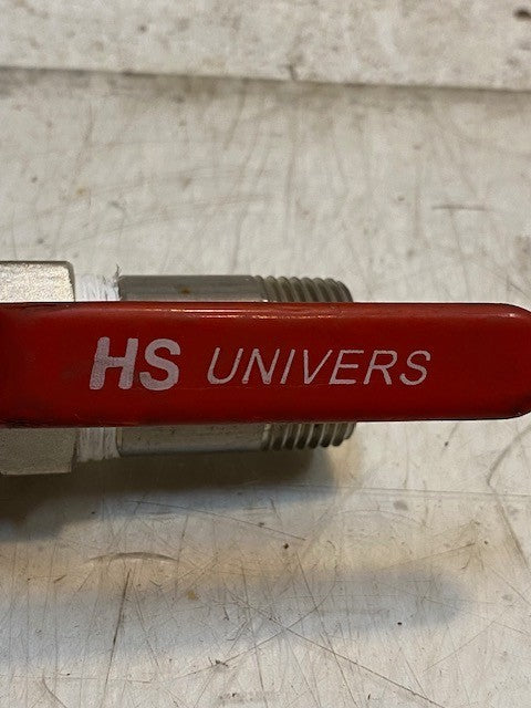 HS Univers DN25 PN30 Ball Valve w/ Brass Inlet/Outlet HS MS58