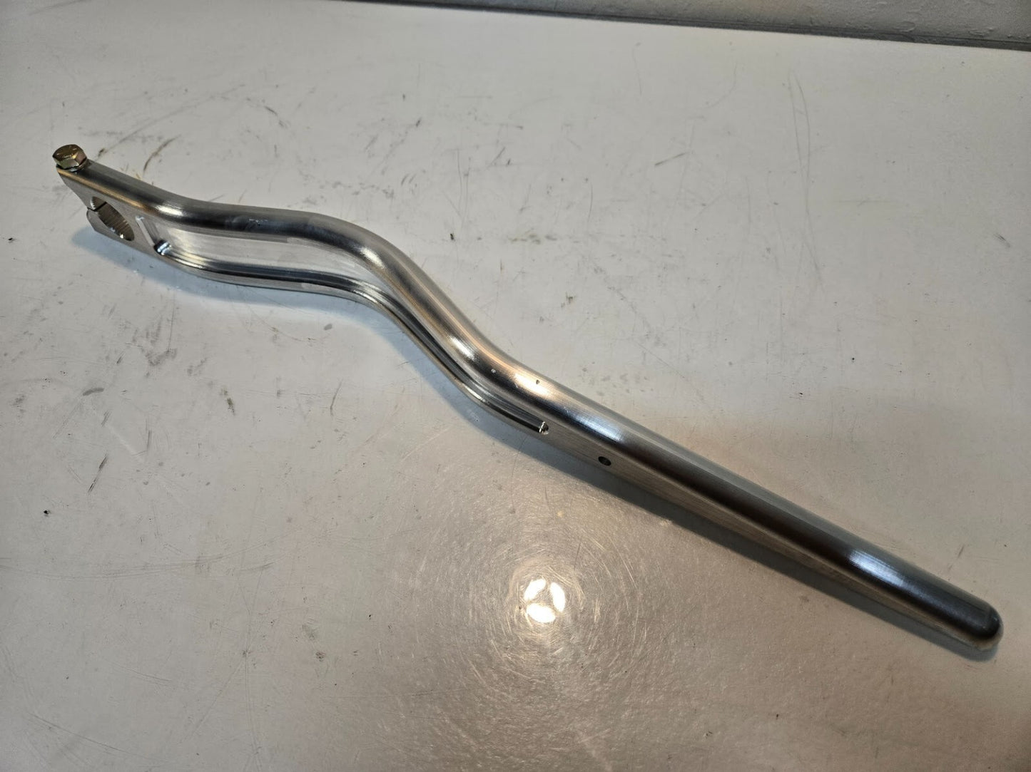 Sprint Car S-Bend Torsion Bar | 20" Long 2" Wide 28.5mm Splined Mounting Hole