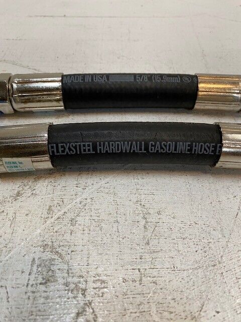 2 Quantity of Flex-ing FLEX-HW-1 Flexsteel Hardwall Gasoline Hoses 5/8" (2 Qty)