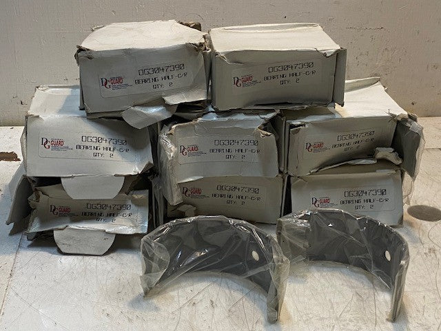8 Qty of Diesel Guard DG3047390 Bearing Half-C/R Pack of 2 (16 Pieces Total)