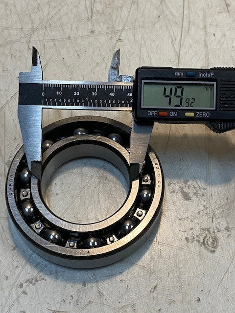 Nachi 6210C3 Single Row Deep Groove Radial Ball Bearing 50x90x20mm