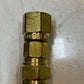 7 Quantity of Hansen B1-N5 Brass Compression Coupler Fittings (7 Quantity)